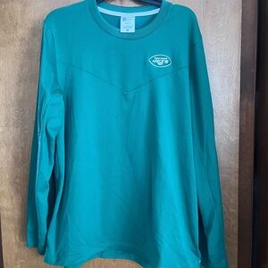 Nike Green New York Jets Polo